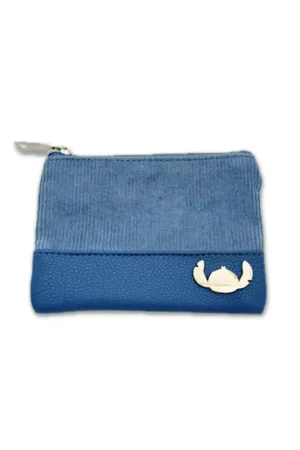 STITCH & ANGEL - Blue Corduroy Fashion Duo - Coin purse '14x10x1cm' Merkproduct