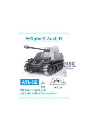 Direct Verzonden Panzer II Ausf. D, Marder II. Flammpanzer II early
