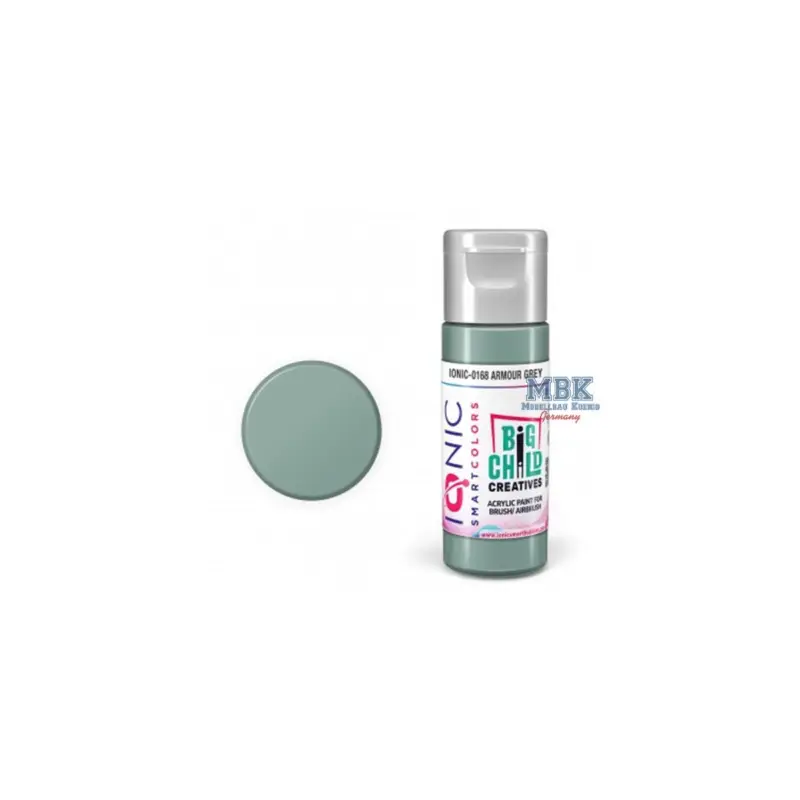 Betrouwbaar IONIC COLORS Armour Grey Acrylverf