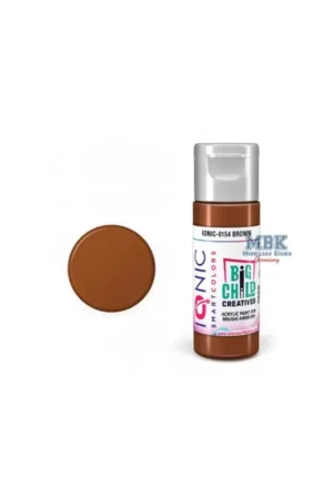 Superprijs IONIC COLORS Brown Acrylverf