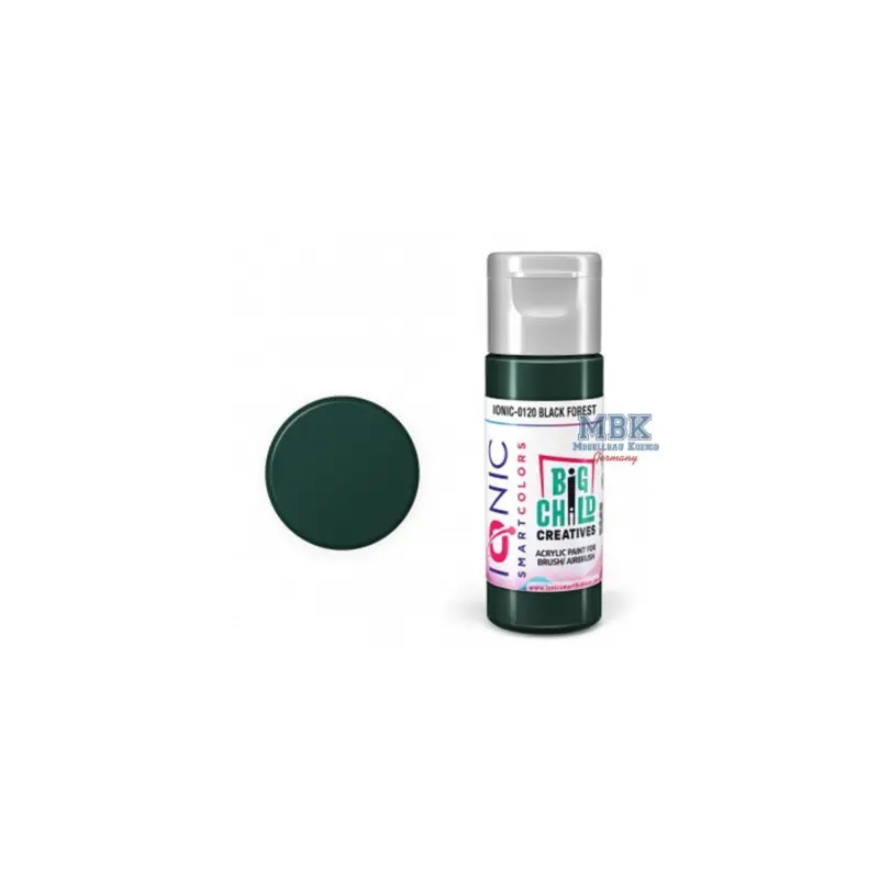 Actieprijs IONIC COLORS Black Forest Acrylverf