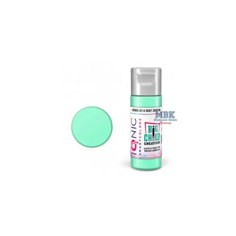 Direct Verzonden IONIC COLORS Mint Green Acrylverf