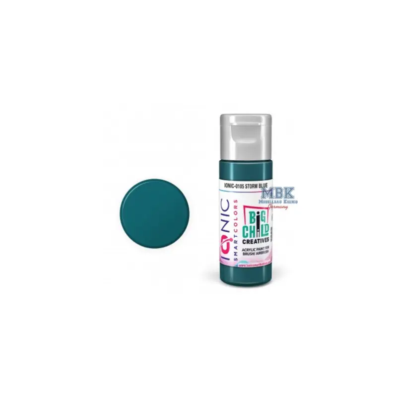 Aanbieding IONIC COLORS Storm Blue Acrylverf