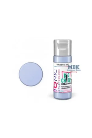 Lage Prijs IONIC COLORS Ice Blue Acrylverf