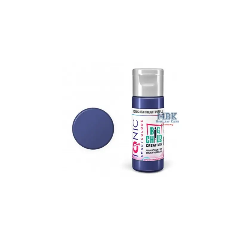 Nieuw IONIC COLORS Twilight Purple Acrylverf