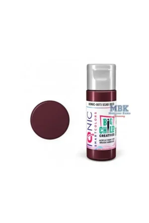 IONIC COLORS Scab Red Acrylverf Express Levering