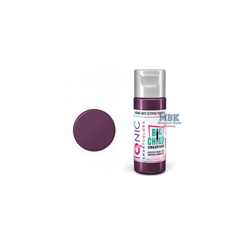 Gratis Retour IONIC COLORS Octopus Purple Acrylverf