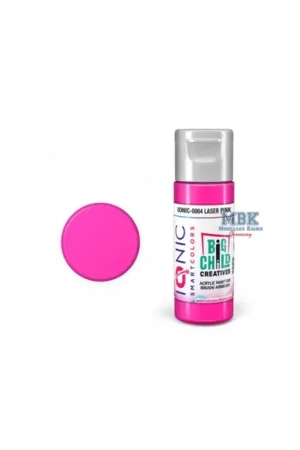 Weekendaanbieding IONIC COLORS Laser Pink Acrylverf