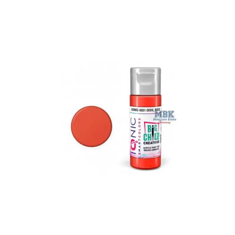 Koopje IONIC COLORS Devil Red Acrylverf
