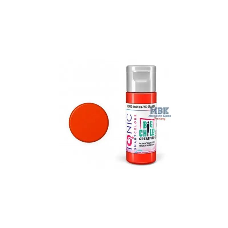 Direct Beschikbaar IONIC COLORS Blazing Orange Acrylverf