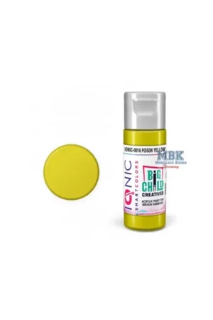 Meest Verkocht IONIC COLORS Poison Yellow Acrylverf