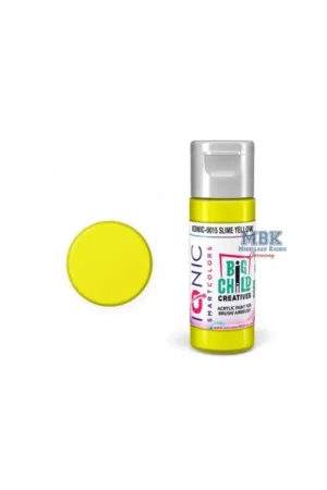 Rechtstreeks Van De Fabrikant IONIC COLORS Slime Yellow Acrylverf