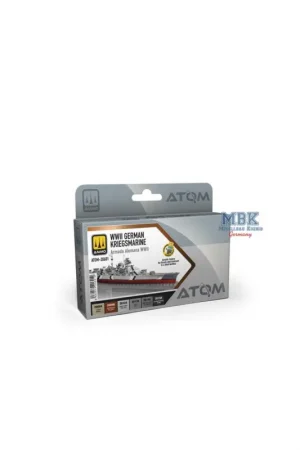 Alleen Vandaag ATOM Deutschland Kriegsmarine WWII Set Acrylverf