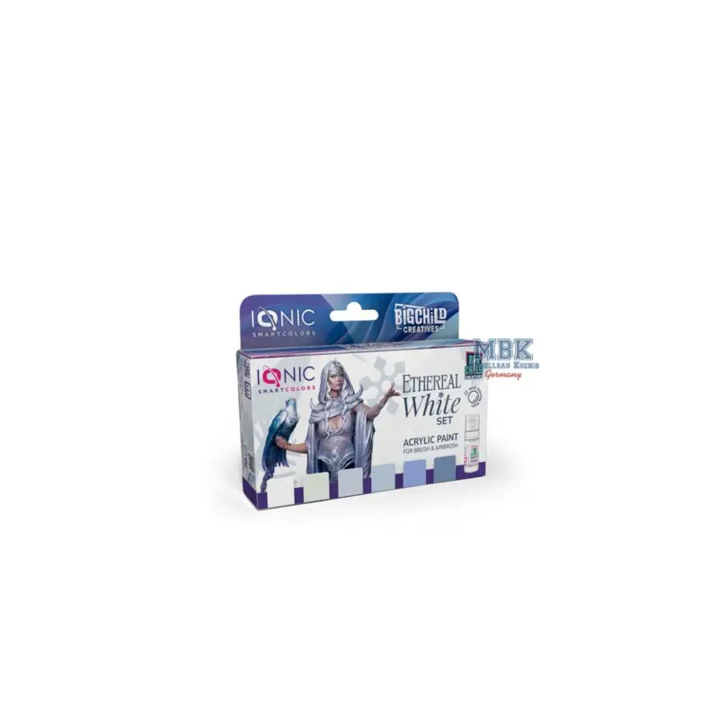Lage Kosten IONIC COLORS Ethereal White Set Acrylverf