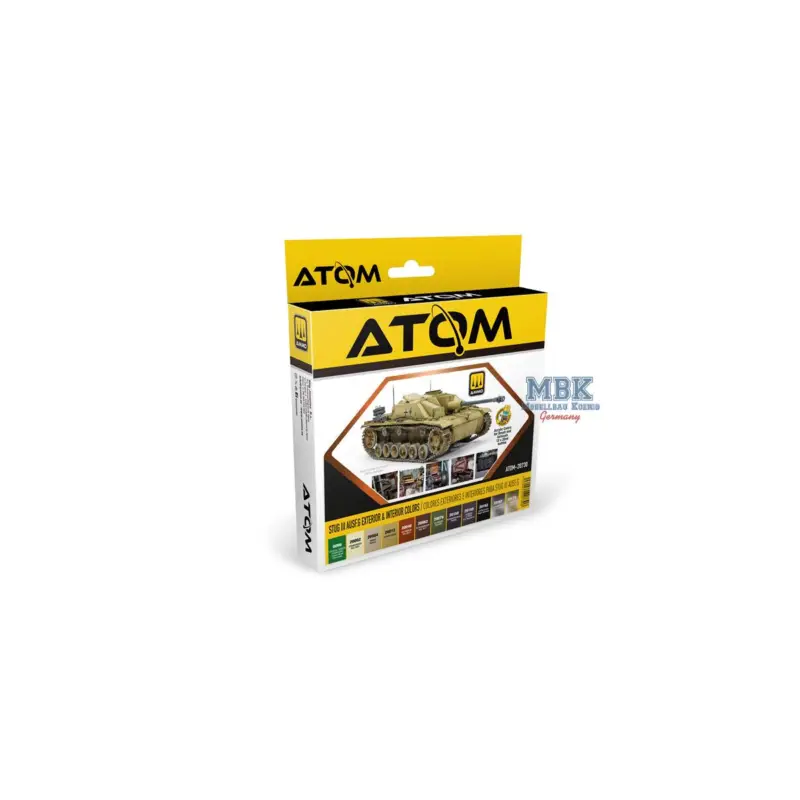 Actieprijs ATOM StuG III Ausf. G Exterior & Interior Set Acrylverf