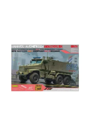 Russian URAL-63095 Typhoon-U Schaalmodel Gratis Retour