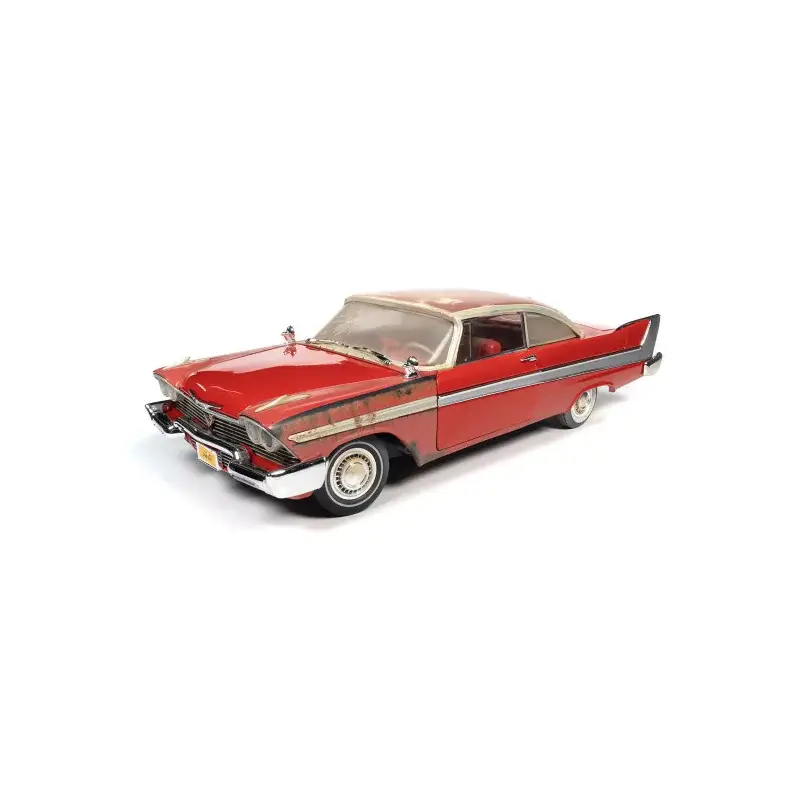 Meest Verkocht Die Cast miniature car at 1:18 Christine Plymouth Fury being restored Miniatuur