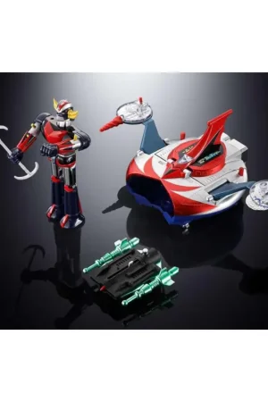 GOLDORAK - Goldorak & Ufo Spazer - Chogokin Deluxe Figure 12 & 13cm Figuurtje Gecertificeerd