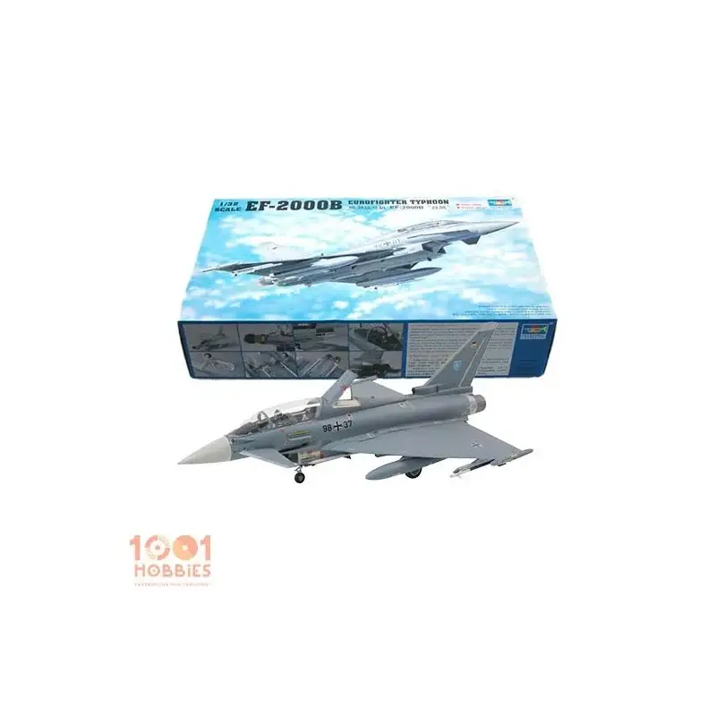 Betrouwbaar Eurofighter EF-2000 Typhoon twin seat Schaalmodel