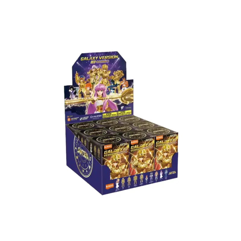 Merkproduct Saint Seiya Blokees Galaxy Version 03 asst 9pcs