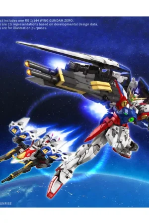 Rg Gundam Wing Zero 1/144 Gunpla Gereduceerde Prijs