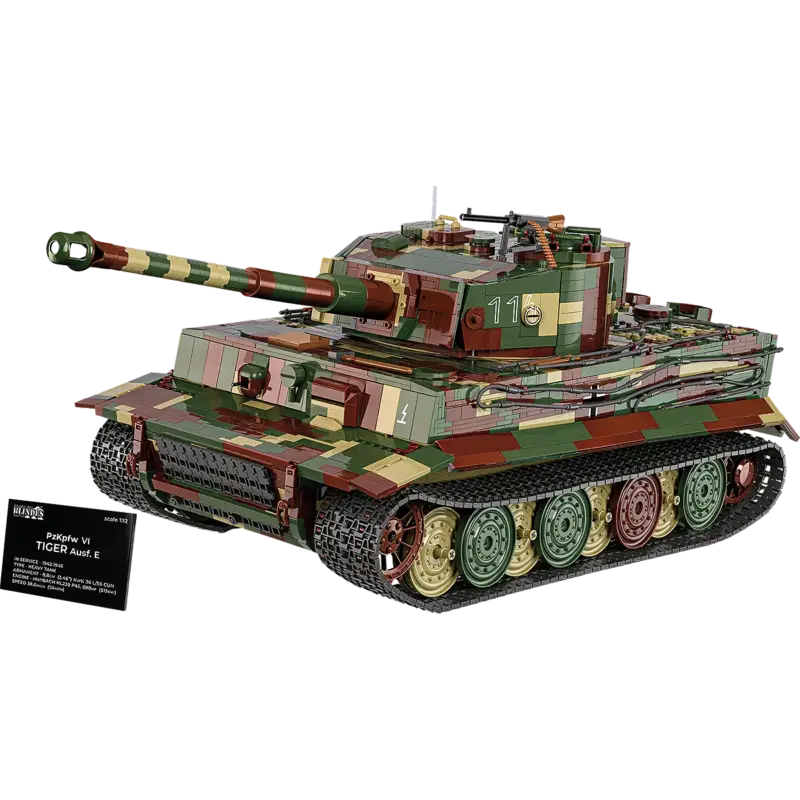 PzKpfw VI Tiger Ausf. E - Executive Edition 2 in 1 scale 1:12 Superprijs