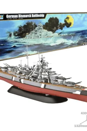 Bismarck 1941 Bismark (Upgrade Set available separately see item TU06627) Schaalmodel Actieprijs