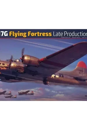 Betaalbaar Boeing B-17G Flying Fortress late productie Schaalmodel