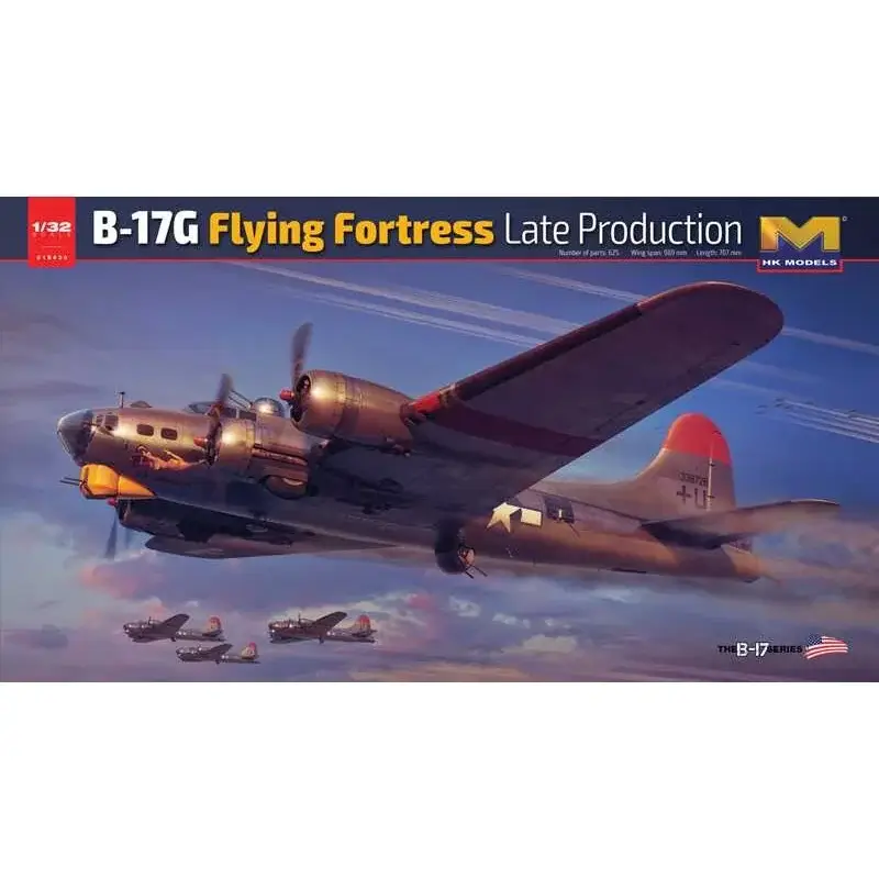 Betaalbaar Boeing B-17G Flying Fortress late productie Schaalmodel