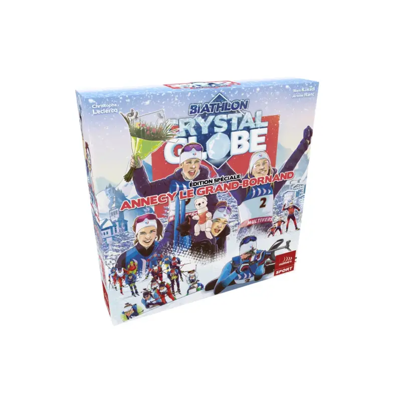 Tijdelijk Beschikbaar Biathlon Crystal Globe - New Edition - Annecy Le Grand-Bornand