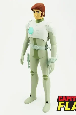 Laatste Versie Captain Flam - Curtis Newton Figure 23cm FR Box Figuurtje