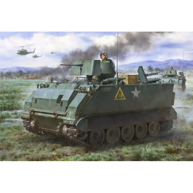 Koop Online M113A1 ACAV U.S. Armored Personnel Carrier (1:16) Schaalmodel