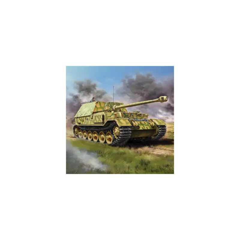 Rechtstreeks Van De Fabrikant Plastic model of the German Sd.Kfz.184 Ferdinand tank, 1:16 scale Schaalmodel