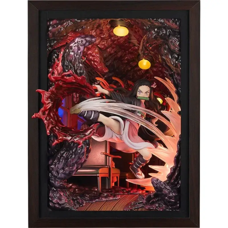 DEMON SLAYER - Nezuko Kamado "Mugen Train" Figure 36cm LIMITED EDITION Beeldjes Finale Uitverkoop
