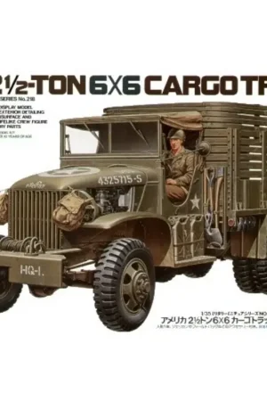 US 2 1/2 ton 6x6 Cargo Truck Schaalmodel Gereduceerde Prijs