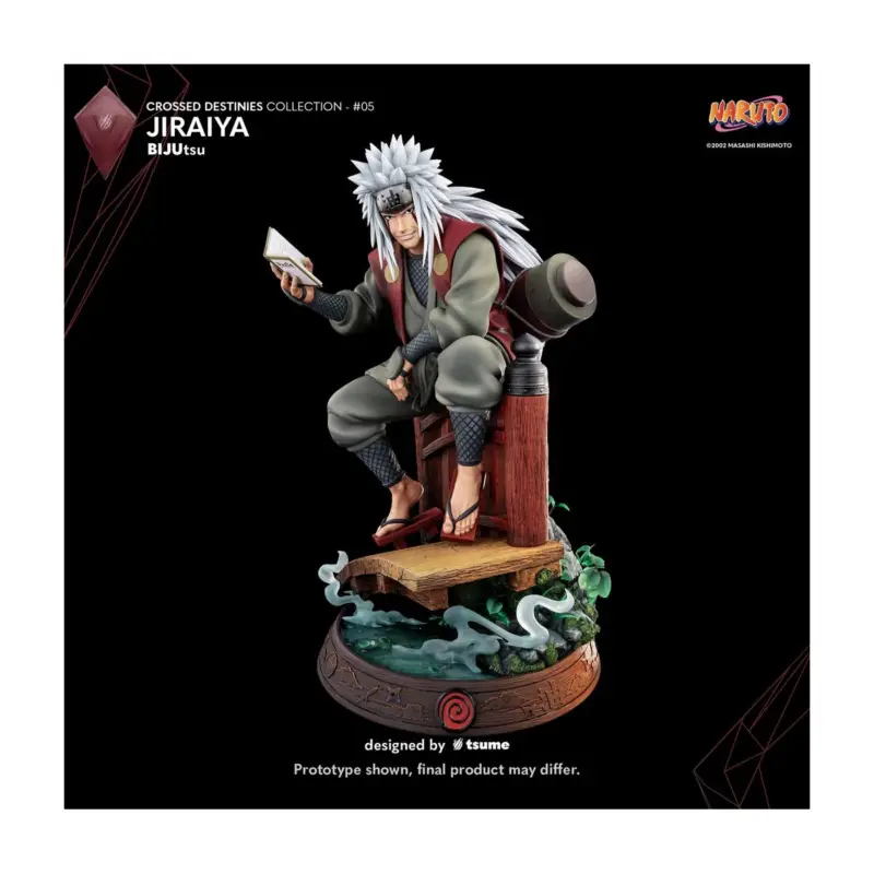 Beperkte Voorraad NARUTO - Jiraiya - Statue BIJUtsu 1/4 By Tsume 50cm Figuurtje