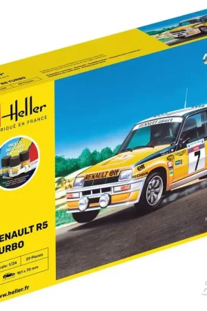 Beperkte Voorraad STARTER KIT Renault R5 Turbo Schaalmodel