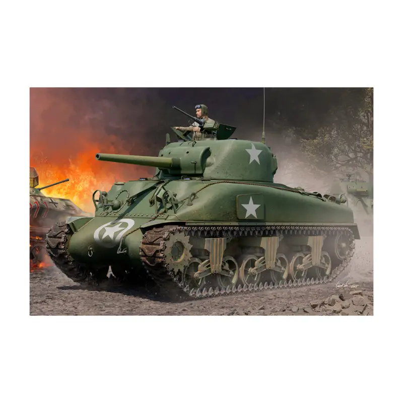 Weekendaanbieding M4A1 Middelgrote tank - Laat Schaalmodel