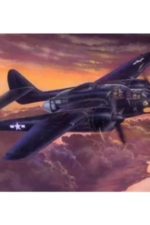 Laatste Versie Northrop P-61B Black Widow Schaalmodel