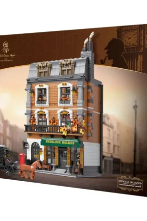 Meest Verkocht Sherlock Holmes construction game Baker Street 221B Apartment 42 cm