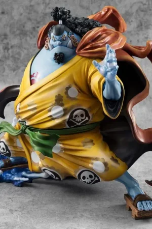 ONE PIECE - Jinbe - POP SA-Maximum Statuettes "Limited Reprint" 25cm Figuurtje Seizoensaanbieding