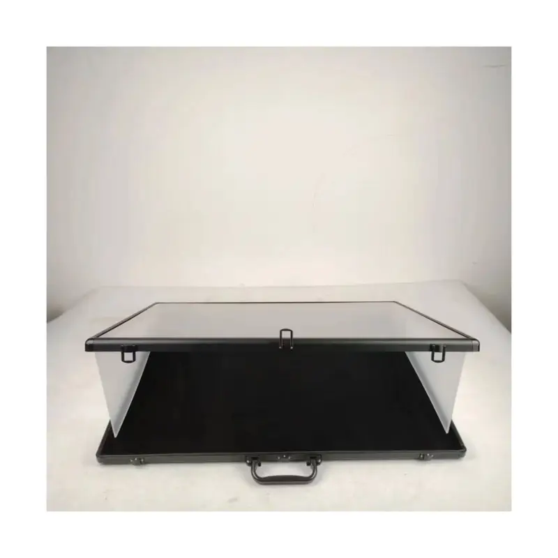 Beperkte Voorraad Evoretro Black aluminum display case