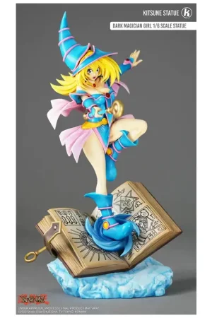 Aanbieding Yu Gi Oh Statue 1/6 Dark Magician Girl Dark Magician 42cm Beeldjes