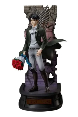 Beste Prijs Attack on Titan The Final Season PVC-beeld 1/7 Levi Verjaardag 30 cm Figuurtje
