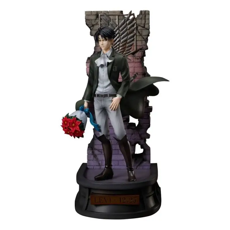 Beste Prijs Attack on Titan The Final Season PVC-beeld 1/7 Levi Verjaardag 30 cm Figuurtje