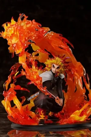 Rechtstreeks Van De Fabrikant Demon Slayer: Kimetsu no Yaiba beeld 1/8 Kyojuro Rengoku 26 cm Figuurtje