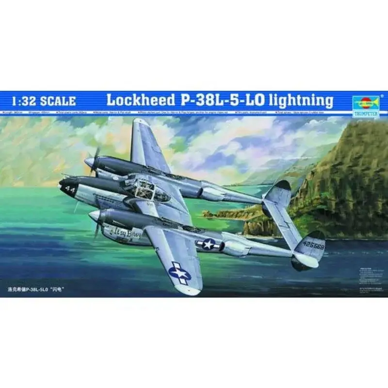 Tijdelijk Beschikbaar P-38l-5-lo bliksem Schaalmodel