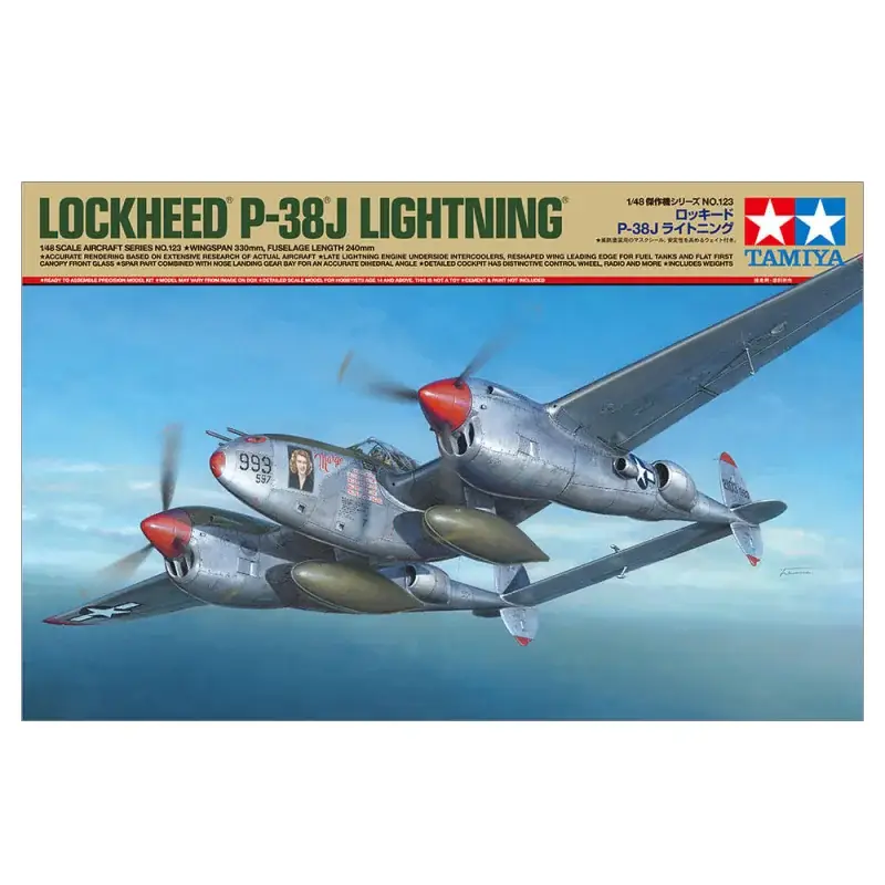 Lockheed P-38J Lightning Schaalmodel Finale Uitverkoop
