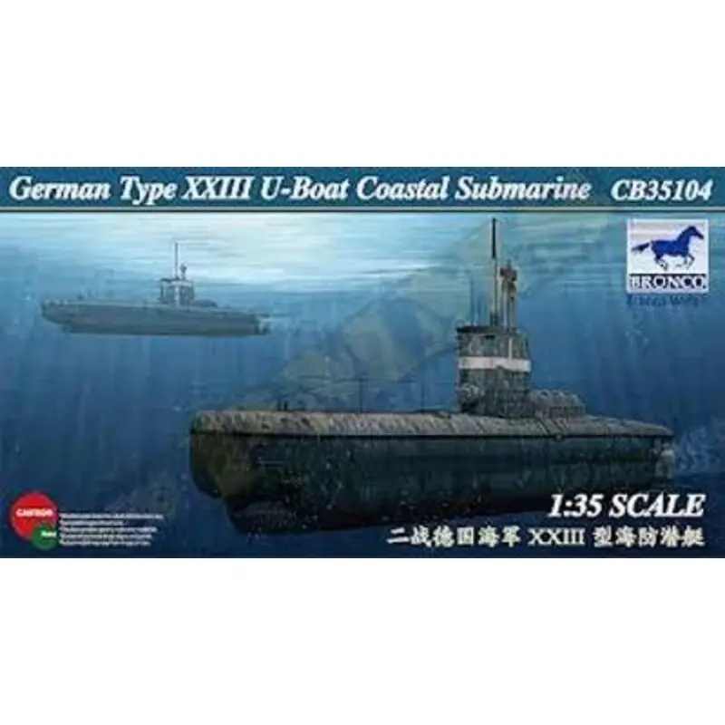 Laatste Kans German Type XXIII U-Boat Submarine Coastal Schaalmodel