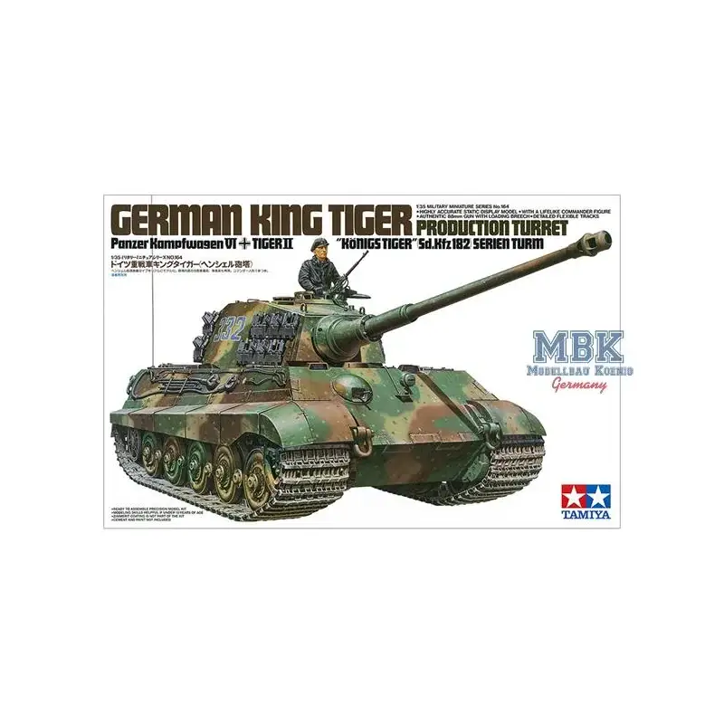 King Tiger Production Turret Schaalmodel Voordeelprijs